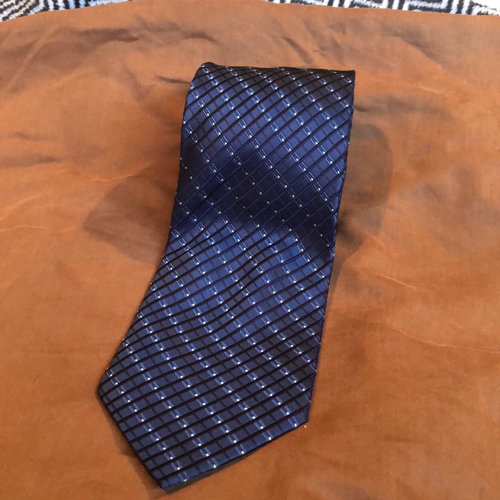 Beautiful blue tie